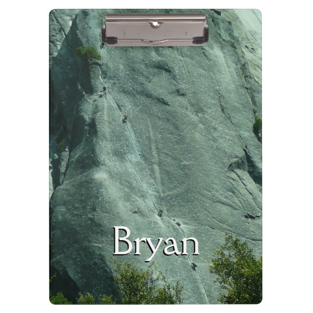 Rock Climbers on El Capitan Clipboard (Front)