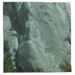 Rock Climbers on El Capitan Cloth Napkin