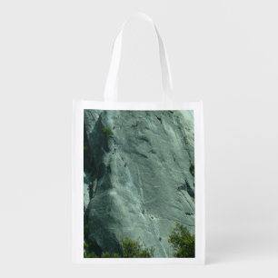 Rock Climbers on El Capitan Reusable Grocery Bag
