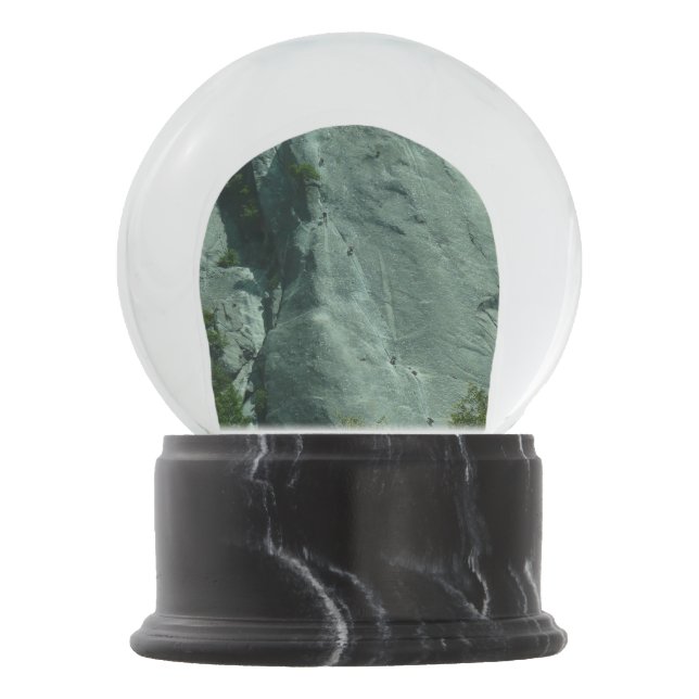 Rock Climbers on El Capitan Snow Globe (Front)