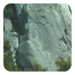 Rock Climbers on El Capitan Square Sticker