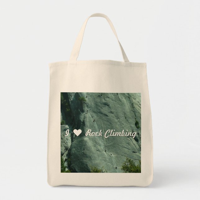 Rock Climbers on El Capitan Tote Bag (Front)