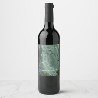 Rock Climbers on El Capitan Wine Label