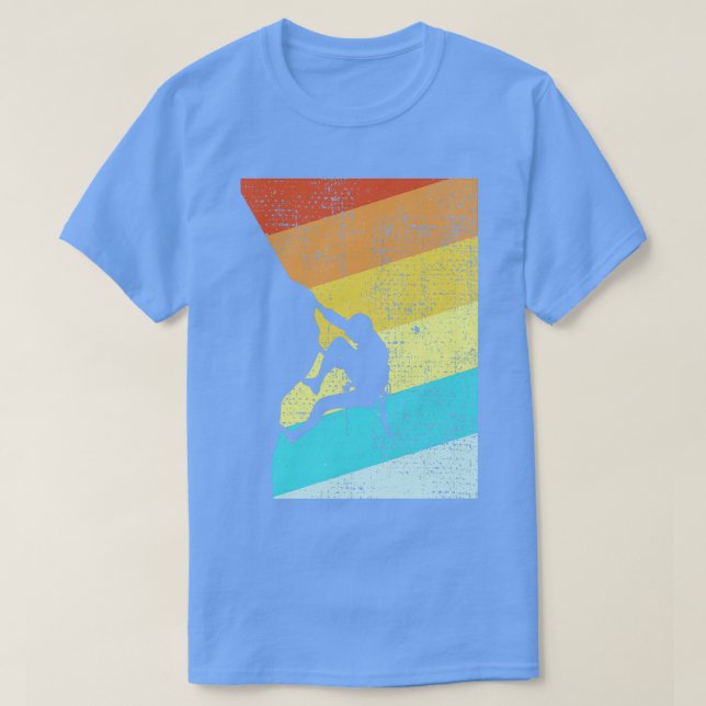 Rock Climbing 1 T-Shirt (Design Front)