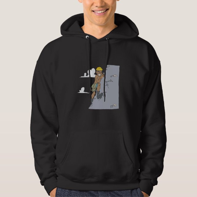 Rock Climbing 8 Hoodie (Front)