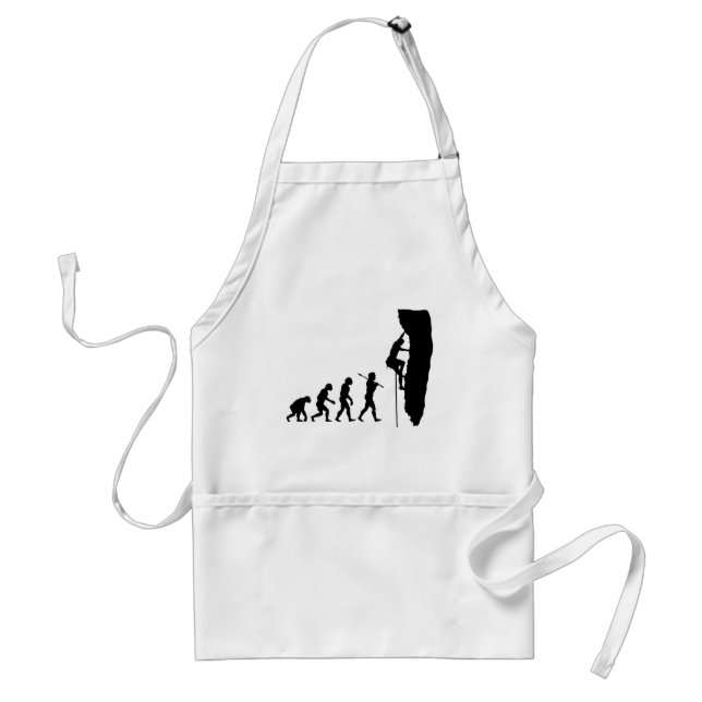 Rock Climbing Adult Apron (Front)