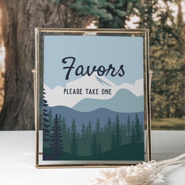 Rock Climbing Birthday Party Favors Sign (Creator Uploaded)