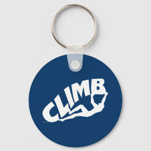 Rock Climbing Bouldering Keychain
