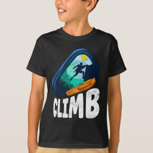 Rock Climbing Bouldering Mountain Climbing T-Shirt