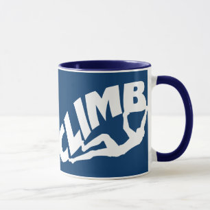 Rock Climbing Bouldering Mug