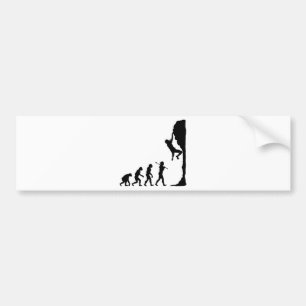 Rock Climbing Bumper Sticker