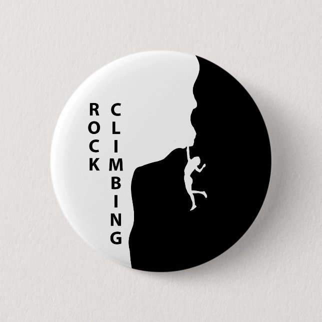 Rock climbing button (Front)