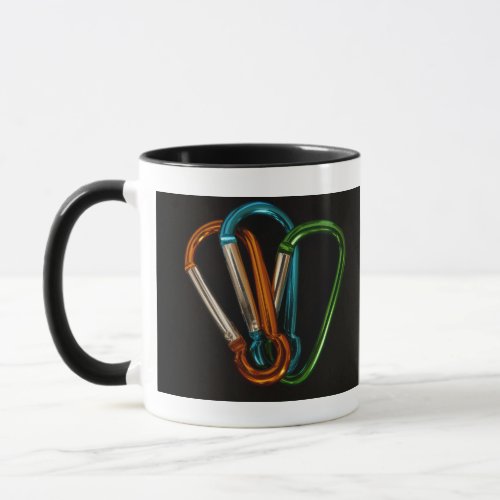 Rock Climbing Carabiners Mug