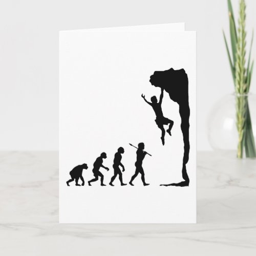 Rock Climbing Card