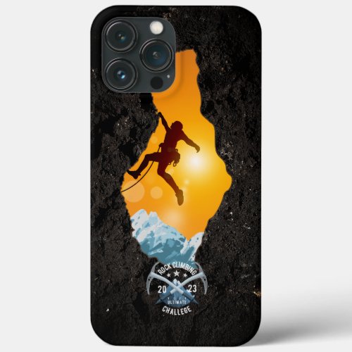 Rock Climbing  iPhone 13 Pro Max Case