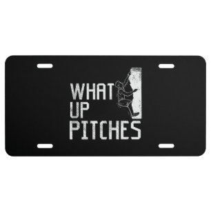 Rock Climbing Climber Gift License Plate