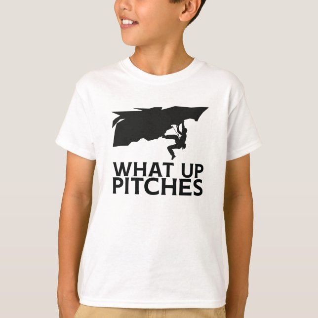 Rock Climbing Climber T-Shirt (Front)