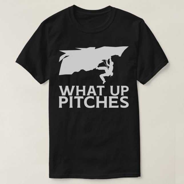 Rock Climbing Climber T-Shirt (Design Front)