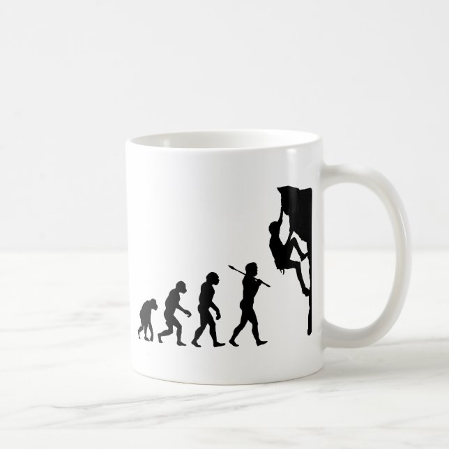 Rock Climbing Coffee Mug (Right)