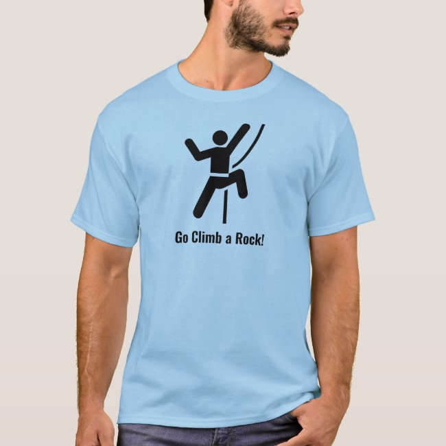 Rock Climbing Design TeeShirt