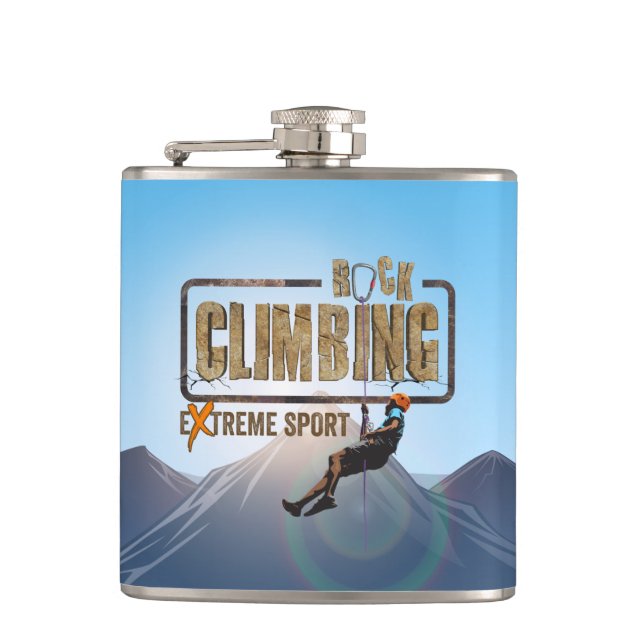 Rock Climbing | Flask (Front)
