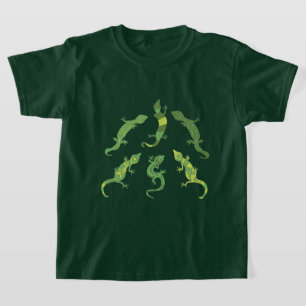Rock Climbing Geckos. T-Shirt