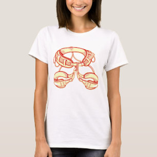 Rock climbing harness T-Shirt