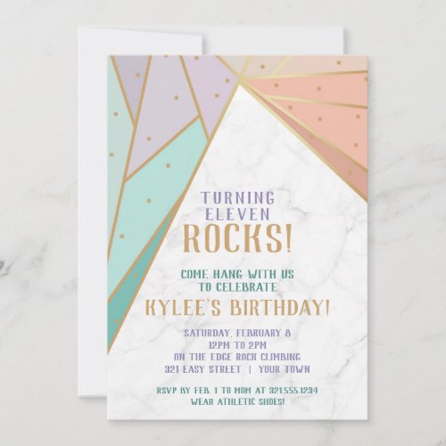 Rock Climbing Invitation no climber