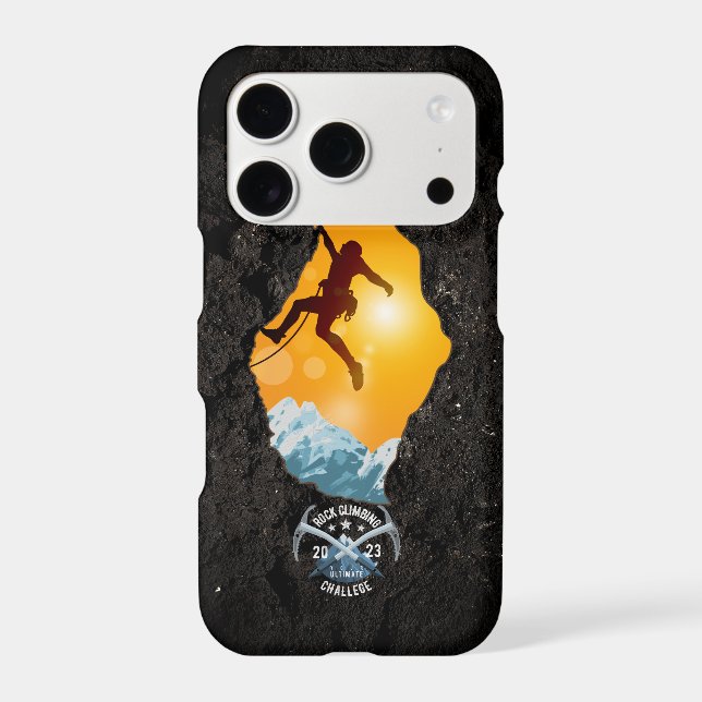 Rock Climbing | Iphone Case (Back)