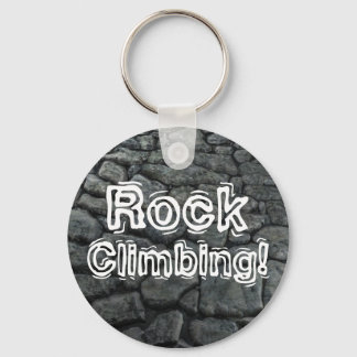 Rock Climbing! Keychain