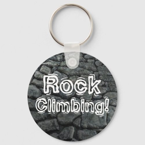 Rock Climbing Keychain