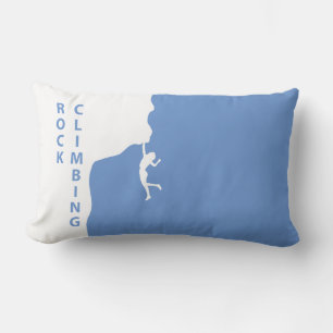 Rock climbing lumbar pillow