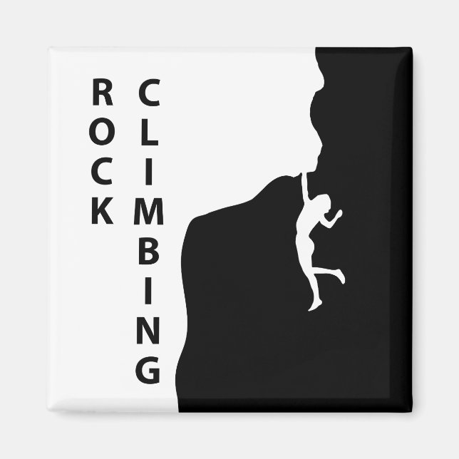 Rock climbing magnet (Front)