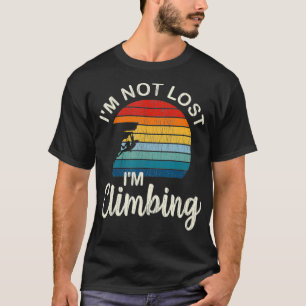 Rock Climbing Mountain Climber Gifts Climbing T-Shirt