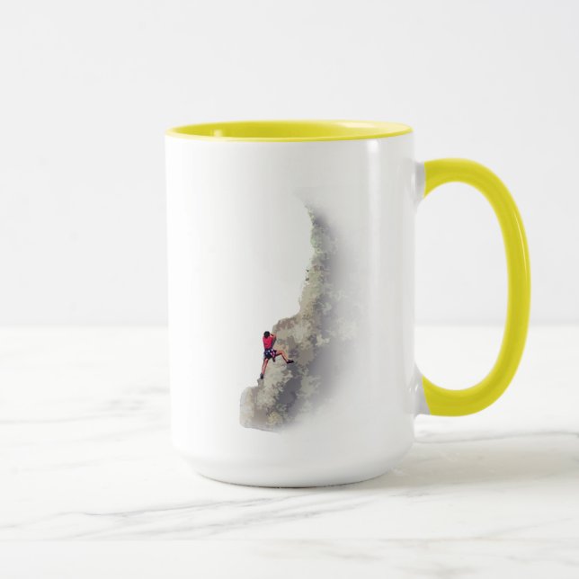 Rock Climbing Mug (Right)