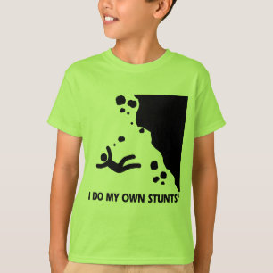 Rock-climbing My Own Stunts T-Shirt