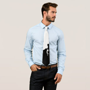 Rock climbing neck tie