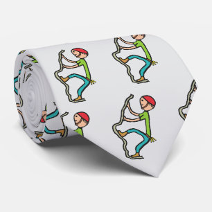 Rock Climbing Neck Tie