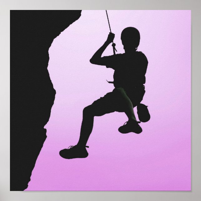 Rock Climbing Posters  (Front)