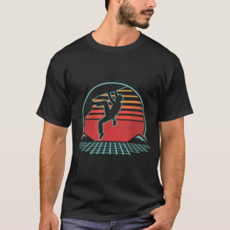 Rock Climbing Retro Vintage Bouldering 80s Style T-Shirt