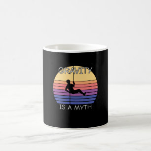 Rock Climbing Retro Vintage Coffee Mug