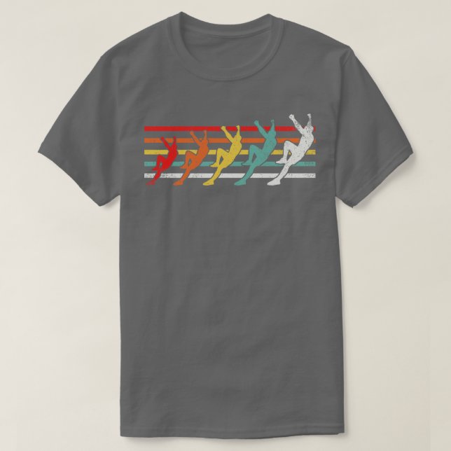 Rock Climbing Rock Climber T-Shirt (Design Front)