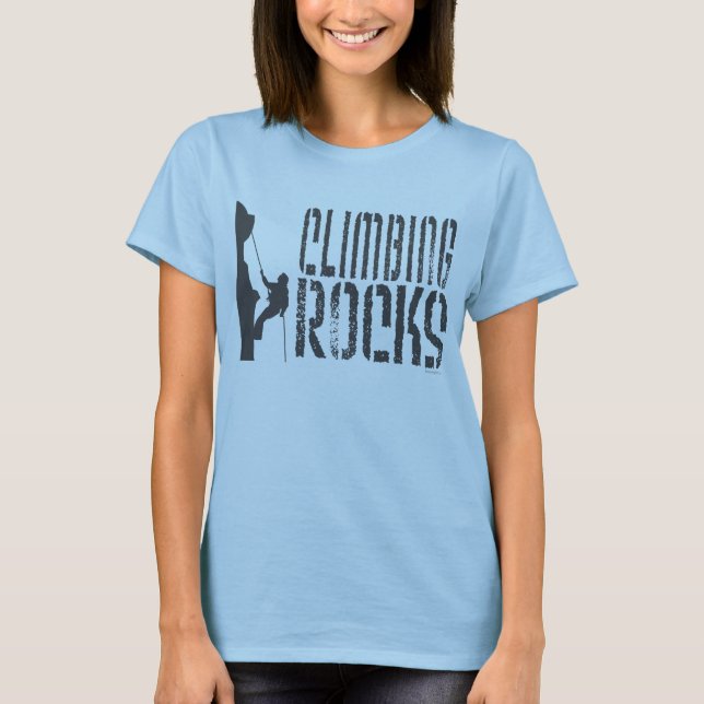 Rock Climbing T-Shirt (Front)