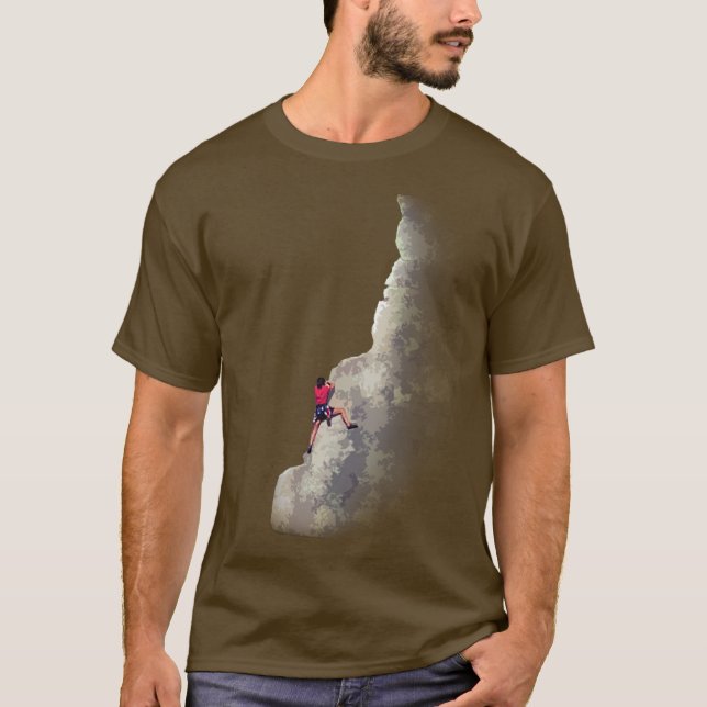 Rock Climbing T-Shirt (Front)
