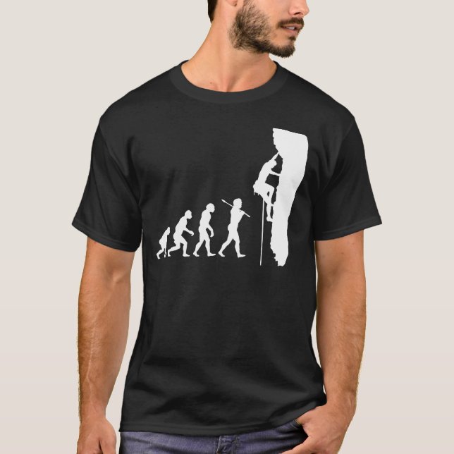 Rock Climbing T-Shirt (Front)
