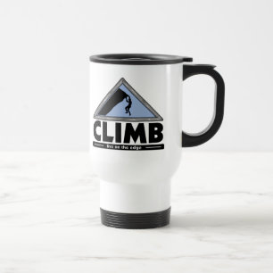 Rock Climbing Travel Mug