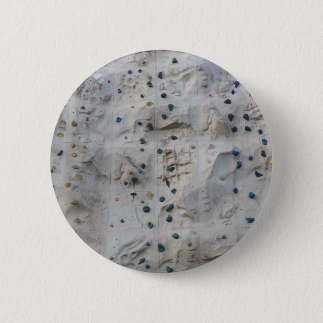 Rock Climbing Wall Button (Front)