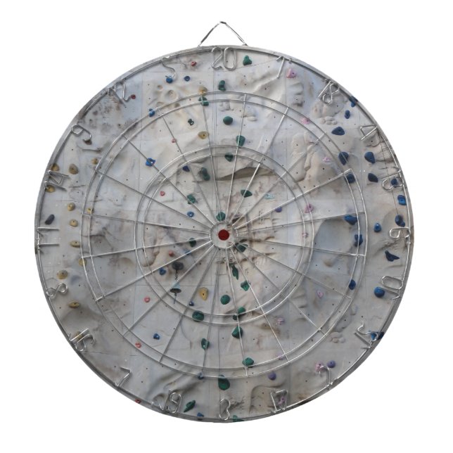 Rock Climbing Wall Dart Board (Front)