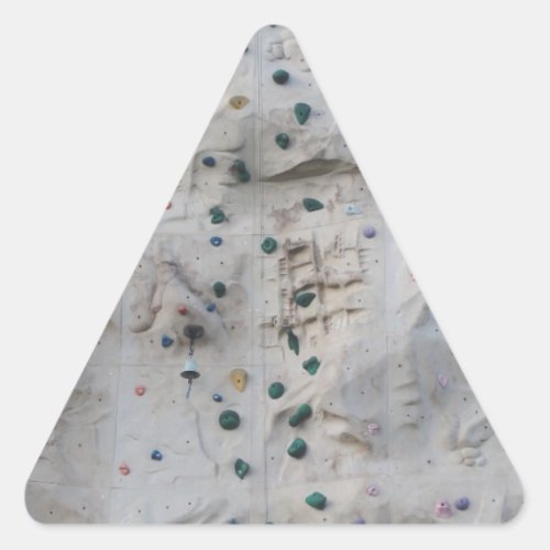 Rock Climbing Wall Triangle Sticker