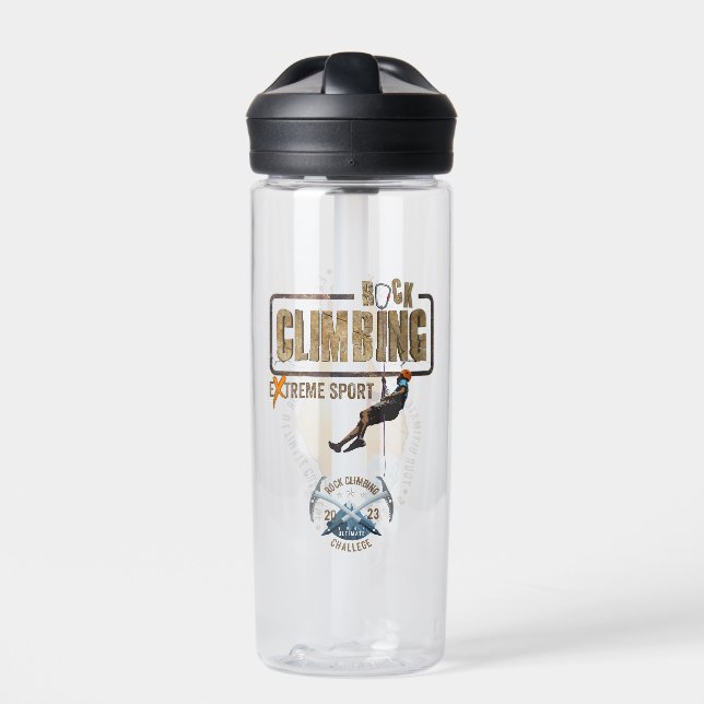 Rock Climbing | Water Bottle (Front)